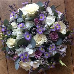 Lilac and White Posy