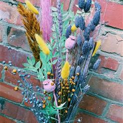 Dried Medium Pastel Bouquet