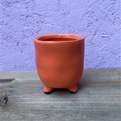 Small Orange Pot