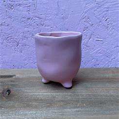Small Pale Pink Pot